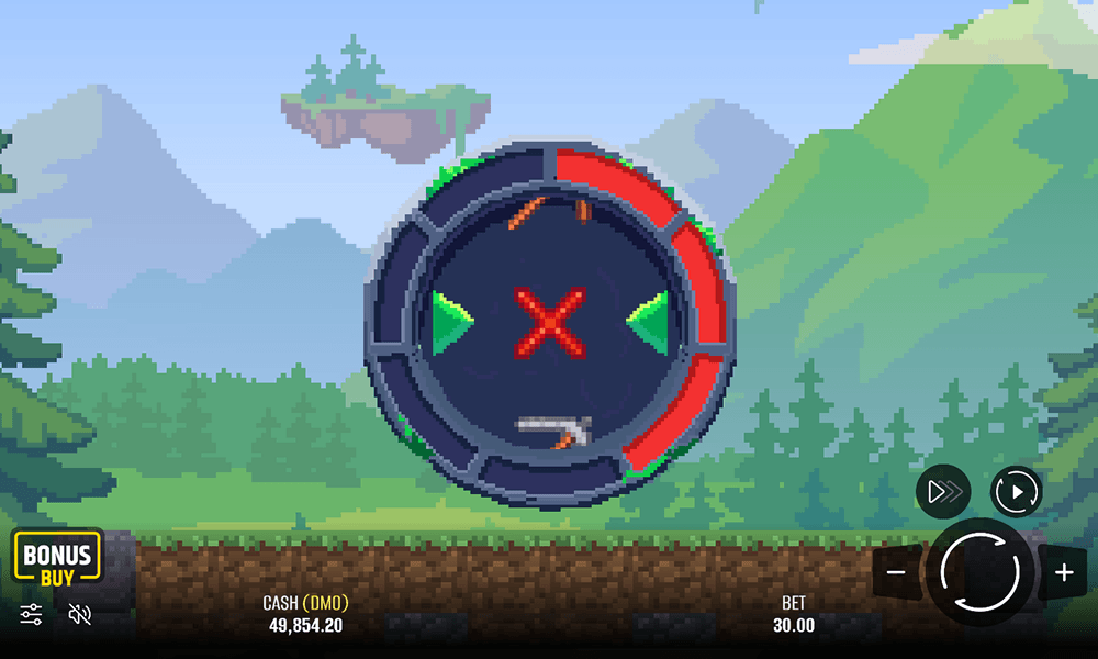 Falling Pickaxe Crash Game Review